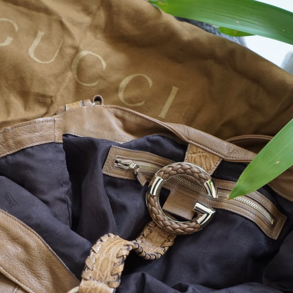 Authentic Gucci Leather Bag